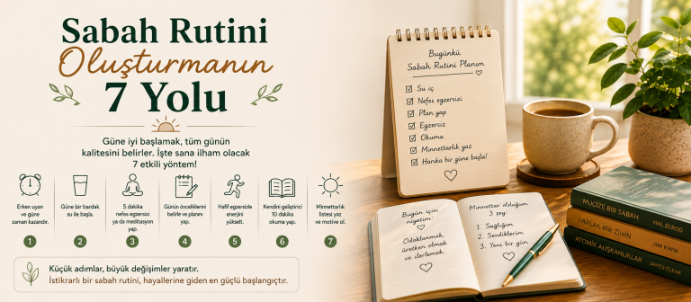 Sabah Rutini Oluşturmanın 7 Etkili Yolu: Yoğun İş Temposunda Bile Uygulanabilecek Rehber