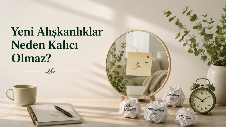 Yeni Alışkanlıklar Neden Kalıcı Olmaz? Bilimsel Açıklama ve %1 Kuralı