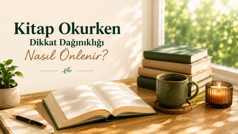 Kitap Okurken Dikkat Dağınıklığı Nasıl Önlenir? 10 Etkili Yöntem