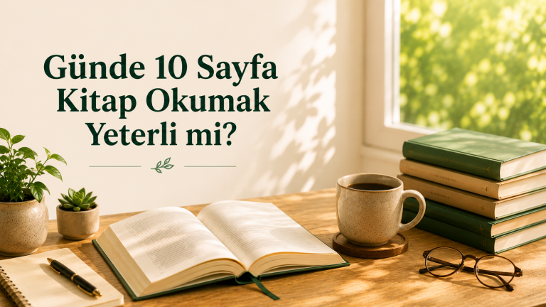 Günde 10 Sayfa Kitap Okumak Yeterli mi? Bilim Ne Diyor?